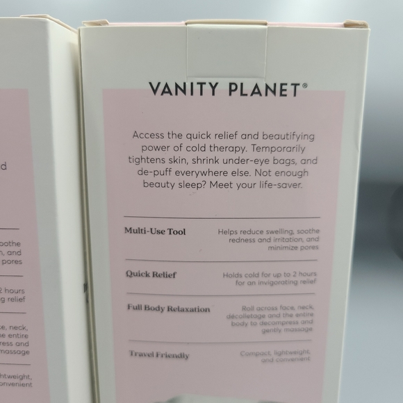 2 New Vanity Planet Face & Body Ice Roller - Picture 7 of 12